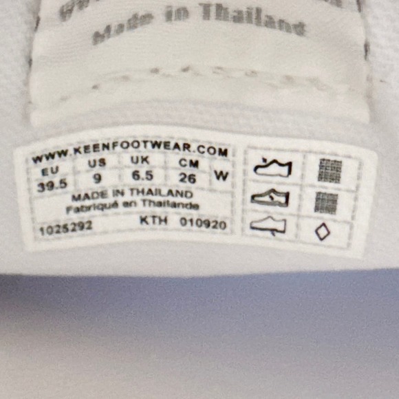 NIB Keen Elsa Lite Canvas Sneakers 9 39.5 Blue White - Picture 11 of 12